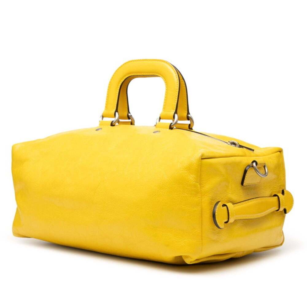 GUCCI Authentic Yellow Leather Shoulder Bag - Picture 2 of 7